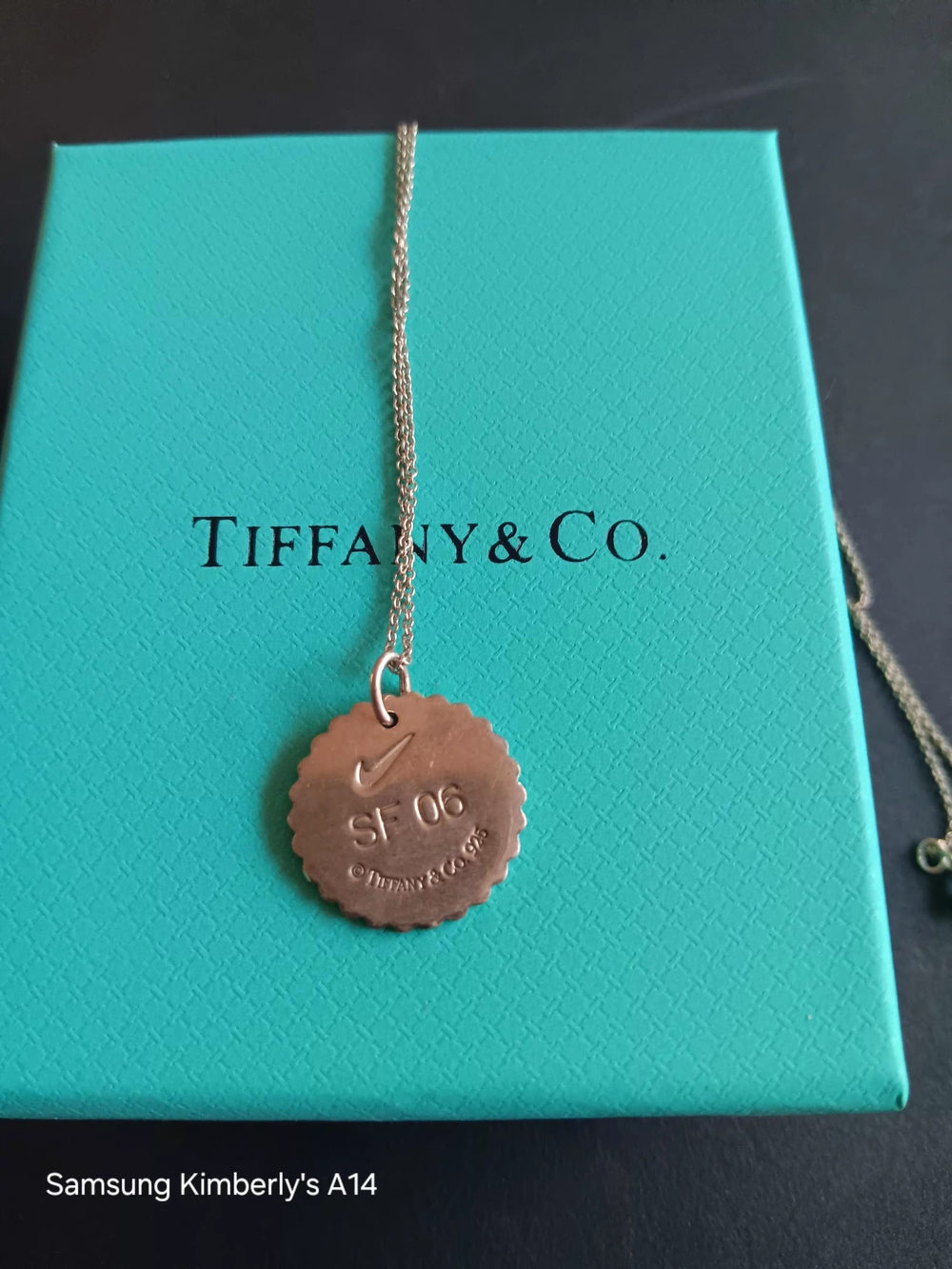 Tiffany & Co. Pendant Necklace - Turquoise Box